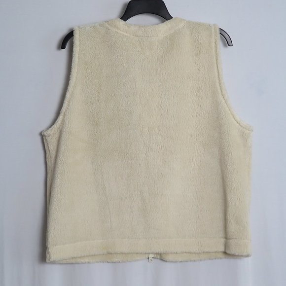 EILEEN FISHER  V-Neck Full-Zip Vest.   Tag was removed, worn couple times. - Picture 3 of 5